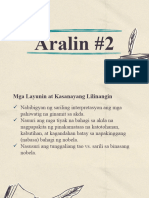 Aralin #2