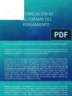 7. INTERRELACIÓN DE LAS FORMAS DEL PENSAMIENTO