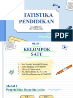 MODUL 1 STATISTIKA PENDIDIKAN Kelompok 1