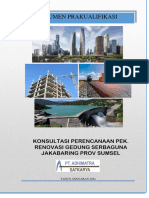 PQ PT Adhimatra - Konsultasi Perencanaan Renovasi Gedung Serbaguna Jakabaring