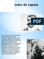 Asesinato-De-Zapata Historia