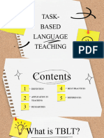 Task-Based Language Teaching