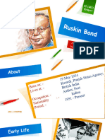 IT PPT on Ruskin Bond