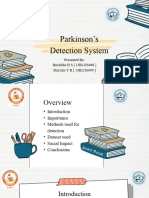 Parkinson’s Detection Machine