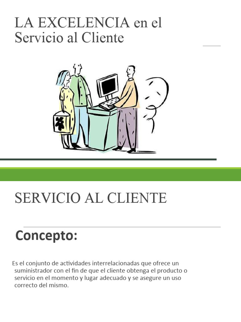 Excelencia en La Atencion Al Cliente | PDF | Servicio al Cliente ...