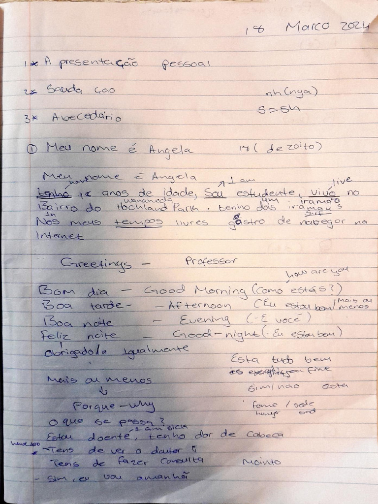 Portuguese Notes | PDF