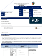 8vo. CCNN - PLANIFICACIÓN DIARIA