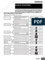 Httpsassets - Omron.eudownloadslatestdatasheetenh177 E5 C E5 C-T Digital Temperature Controller Datasheet en - PDFV 19