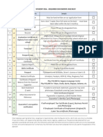 STUDENT VISA Requirements