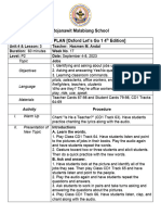 Lesson Plan September 2023