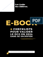 Checklist DCG