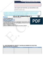 Hoja de Operacion N°03