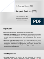 Materi 6 Decision Support System