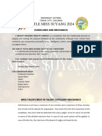 Miss Suyang Guidelines and Mechanics