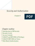 Ch05 Security Authorization