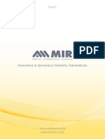 Brosur, MIR SPIROMETRY Spirometer + Pulse Oxymeter Spirolab New