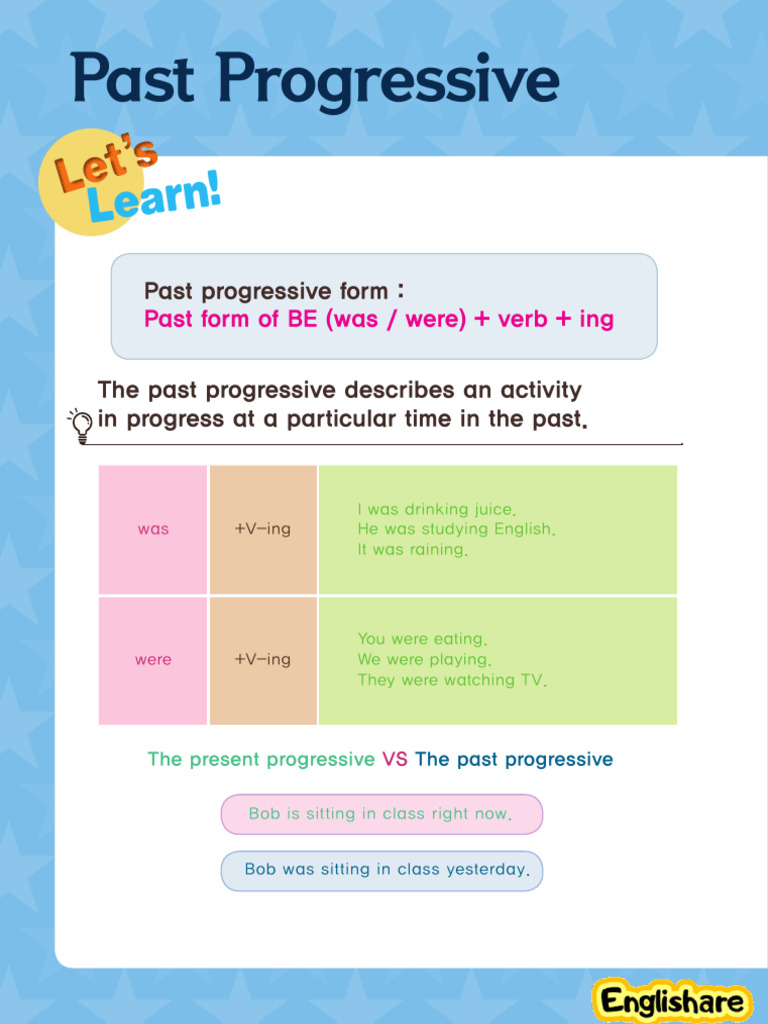 Understanding Past Progressive Tense | PDF