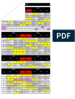 Horario 22-28 Abril Samborondon