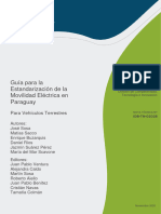 Guia para La Estandarizacion de La Movilidad Electrica en Paraguay para Vehiculos Terrestres