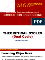 CIT - ME336 - 4 - Dual Cycle