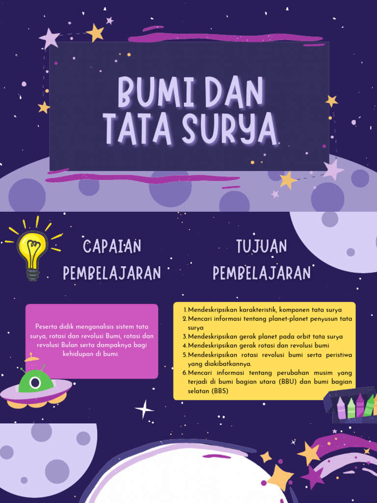 Ppt Bumi Dan Tata Surya Pertemuan 1 Pdf