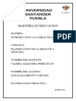 Planeacion Didactica