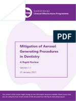 SDCEP Mitigation of AGPs in Dentistry Rapid Review v1.1