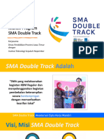 Sosialisasi Pelaksanaan Monev Program SMA Double Track 2023