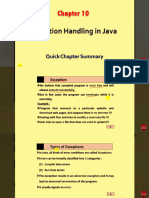 Ch10exaption Handling in Java