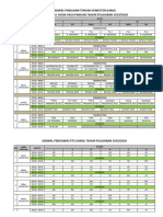 Jadwal PTS Gasal - 2021