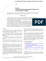 Evaluating Unleaded Automotive Spark-Ignition Engine Fuel For Electronic Port Fuel Injector Fouling