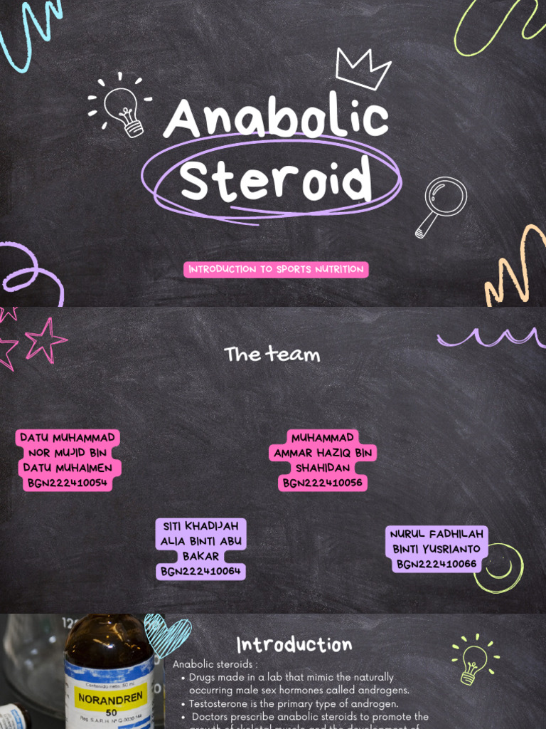 Anabolic Steroid | PDF | Testosterone | Sex