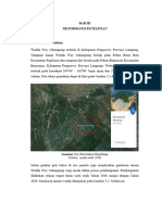 Bab Iii Metodologi Penelitian: (Sumber: Google Earth, 2019)