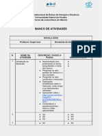 Banco de Atividades