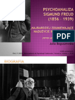 ZajÄ Cia 3 Wprowadzenie - PSYCHOANALIZA - Freud