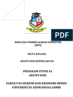 RPS Akuntansi Keprilakuan