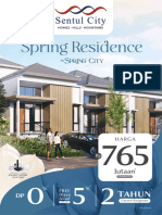 E-Selling Brosur Spring Residence