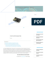 (GUIDE) ESP8266 Arduino, Module WiFi ESP8266 Esp01 + Code, Câbl