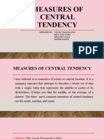 Measures of Central Tendency