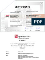 Certificate ISO 50001 En