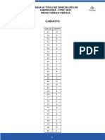 Gabarito SBC Teorico - Pratica