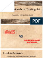 Module 10 Local Art Materials
