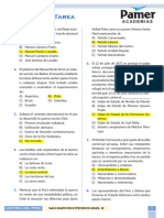 Historia Del Perú - Reg 6 - Primer Civilismo - Guerra Contra Chile - Tarea