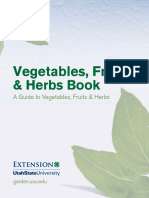 Vegetables Fruits Herbs Book