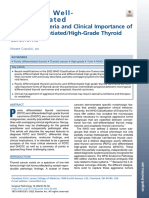 No Longer Well Differentiated Diagnostic Criteria and Clin 2023 Surgical Pa