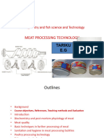 Meat, Poultry and Fish Science and Technology