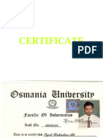 Certificate Exp