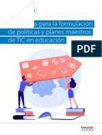 Directrices para La Formulación de Políticas y Planes Maestros de TIC en Educación