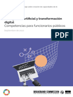 Inteligencia Artificial y Transformación Digital: Competencias para Funcionarios Públicos