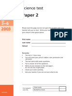 2003 KS3 SC 3-6 Paper2